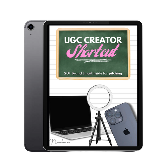UGC Creator Shortcut (Resell Rights)